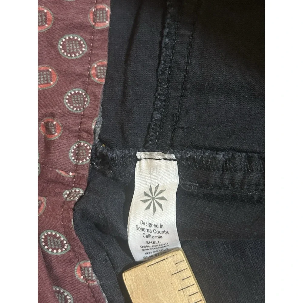 90s Athleta Size 8 Black Velvet Velour Mini‎ Skirt Urban Emo Grunge
